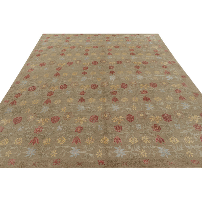 One-of-a-Kind No Hand Knotted Area Rug