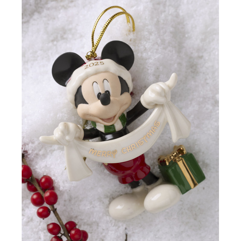 2025 Mickey Mouse Merry Christmas Ornament