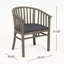 Charmant ensemble de chaises de salle à manger d'extérieur en bois, idéal pour les moments de détente sur la terrasse-1979301939