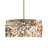Wiley 3 - Light Dimmable Drum Chandelier