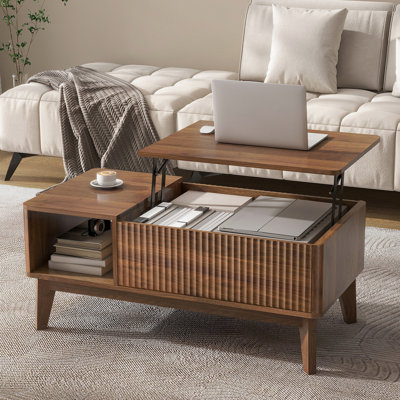 Table basse à plateau relevable Rhyth