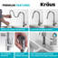 Robinet de cuisine KRAUS Oletto-50465753
