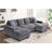 Emma Wide Symmetrical Sofa & Chaise-1689906706