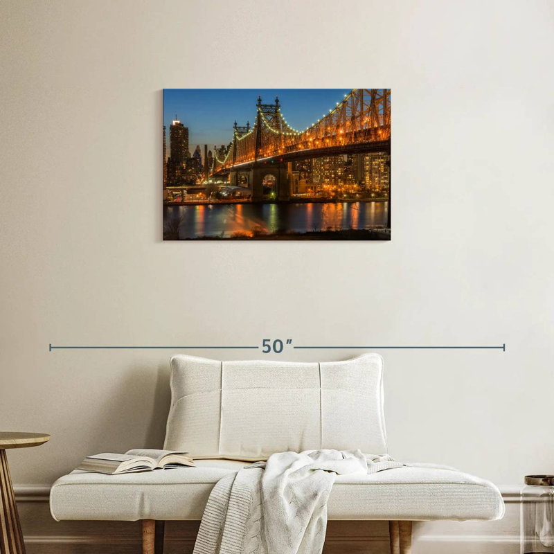 Pont de New York, Queensboro, H 20 po x l 30 po
