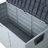 All Weather UV Pool Deck Box Storage Shed Bin Backyard Patio Outdoor W/ Wheel