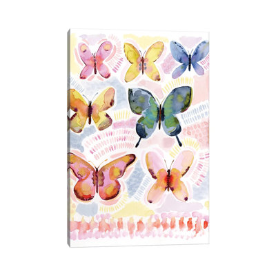 Dreamer Butterflies by Stephanie Ryan - Painting on Canvas