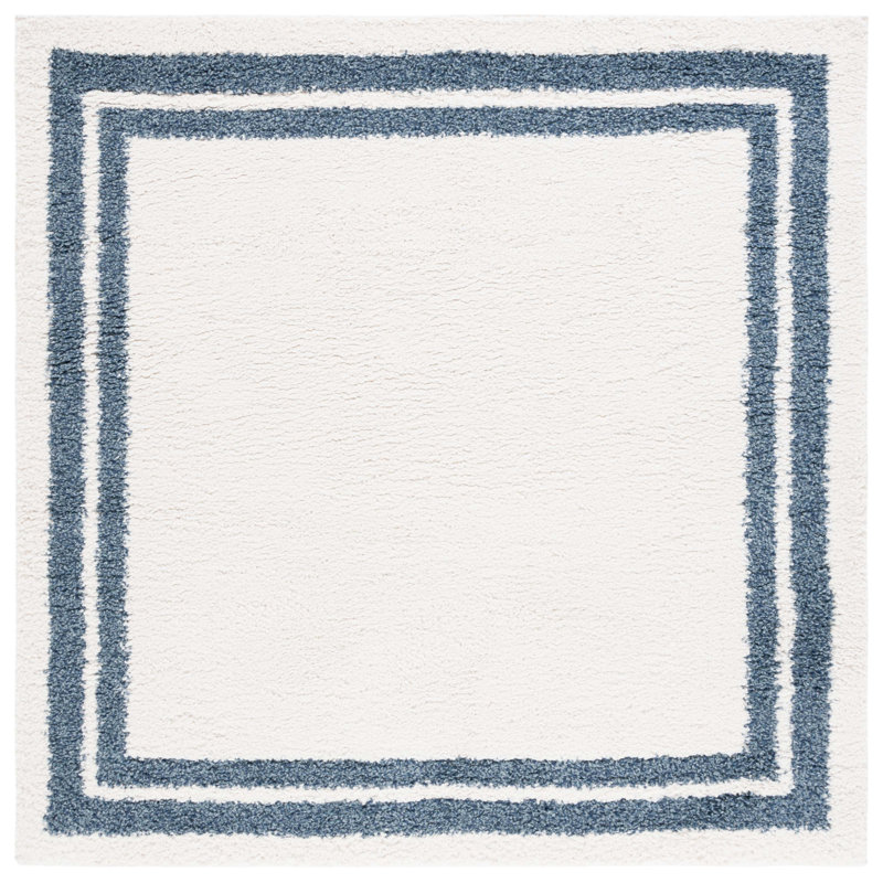 Calico Shag Performance Solid Colour Rug, Square 6'7"