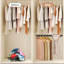 Barre de penderie réglable pour vêtements suspendus Extension de placard robuste Barre de suspension pour vêtements peu encombrante