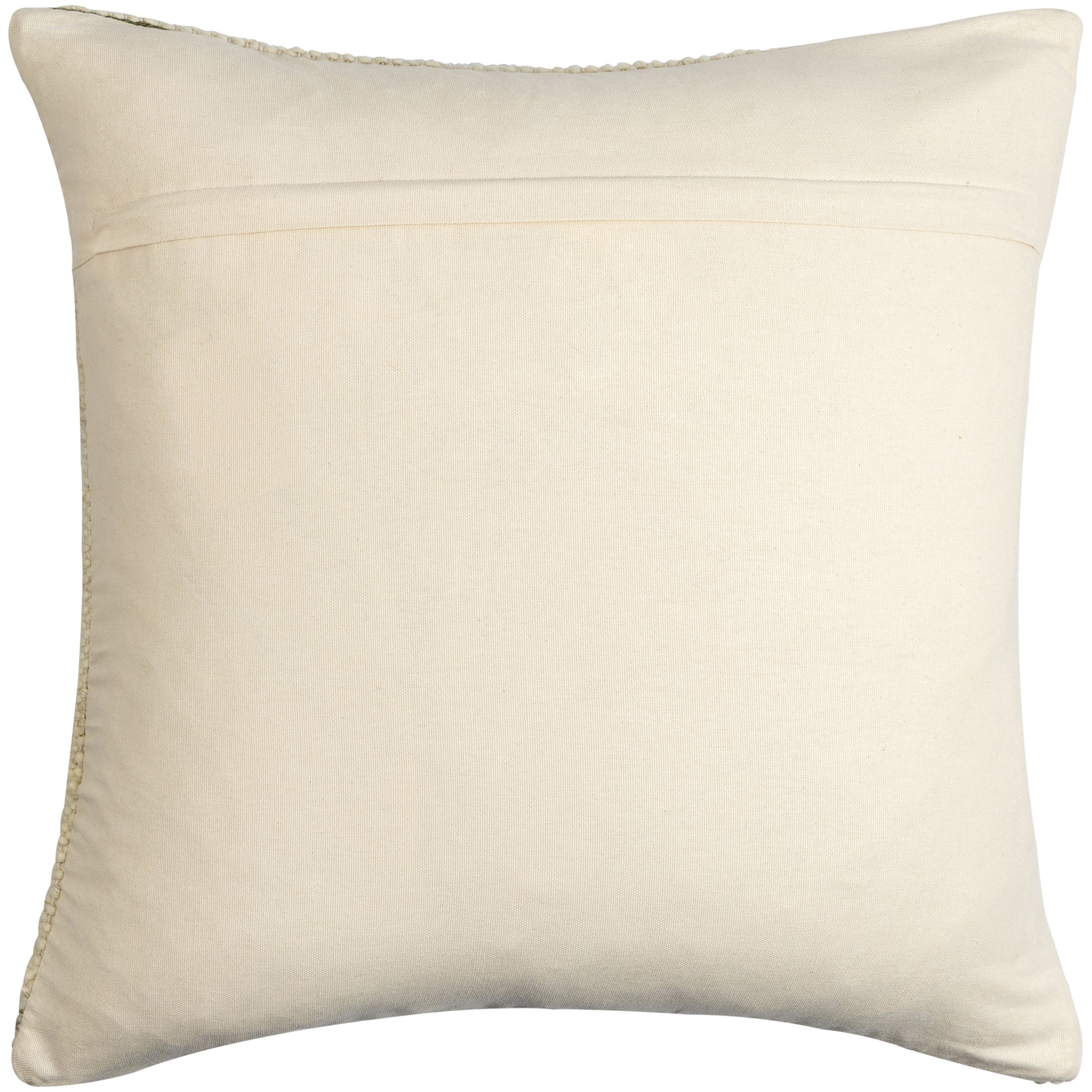 Dia Wool Pillow Cover, Down Blend, 20" H x 20" W