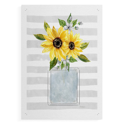 Sunflower Perfume I - Impression sur toile seulement - NON-CADRE