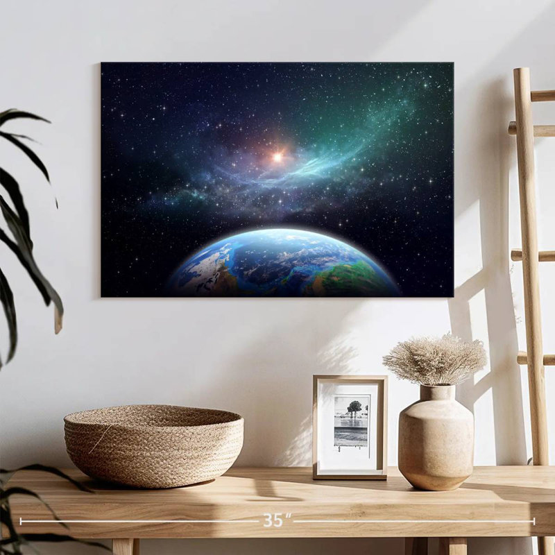 Oberle Exoplanet, 16" H x 24" W