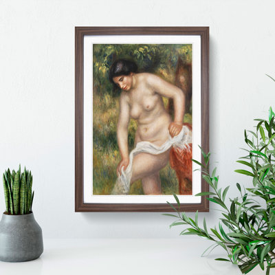 Bather Drying Herself Vol.2 by Pierre-Auguste Renoir - Picture Frame Painting
