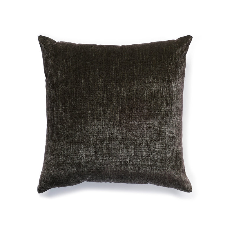 Supreme Reversible Throw Pillow, Coffee Bean, 20"H x 20"W
