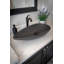 Lavabo de salle de bain vasque noir