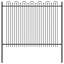 Powder-Coated Steel Fence Panels Included-124587392