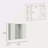 Medicine Cabinet, Double Door, Mirror, One External Shelf-416321691