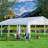 20 Ft. W x 30 Ft. D Canopy Tent With 4 Side Walls Heavy Duty Party Tents For Parties-124237286