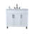 36'' White Modern Free-Standing Single Bathroom Vanity Set