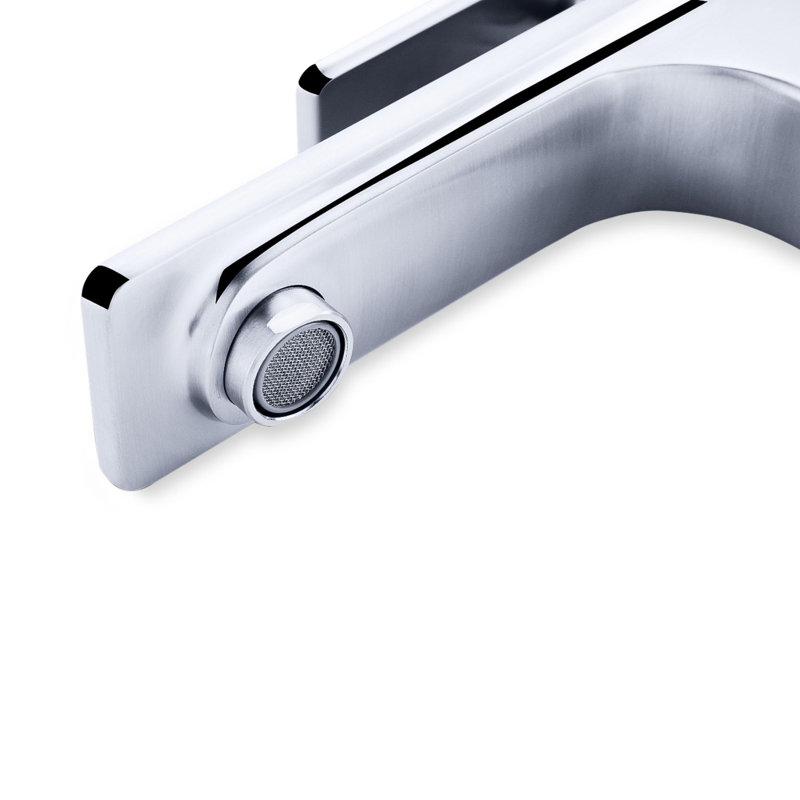 Single Handle Single Hole Bathroom Faucet, Chrome