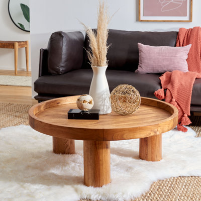Longhurst 3 Leg Round Coffee Table