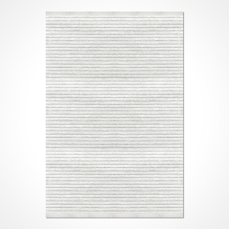 Tapis beige moderne lavable à la machine, Tapis de couloir 3 pi 3 po x 8 pi 3 po