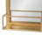 Heider Metal Flat Mirror with Shelves-154206621-149169436