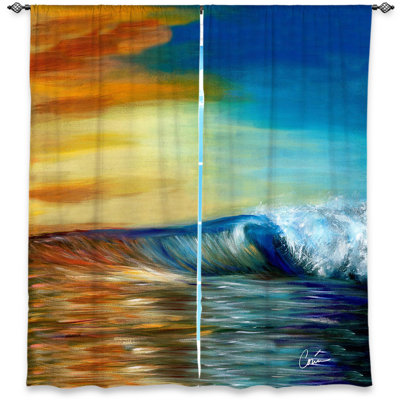 Hatteras Room Darkening Curtain Pair