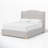 Allis Upholstered Wingback Bed-890201940-858840981