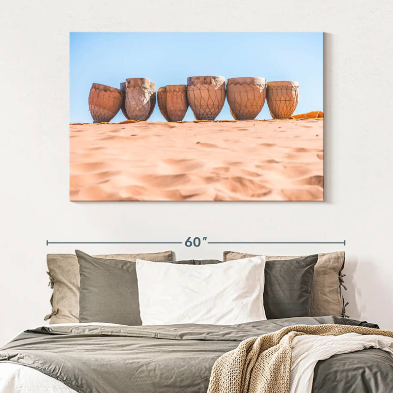 Abarca Desert Drums, 34" H x 51" W