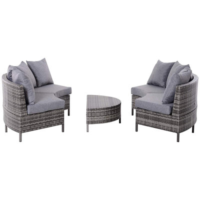 Aalijah Garden Sofa with Cushions