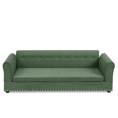 Comfortable oversized rectangular pet bed