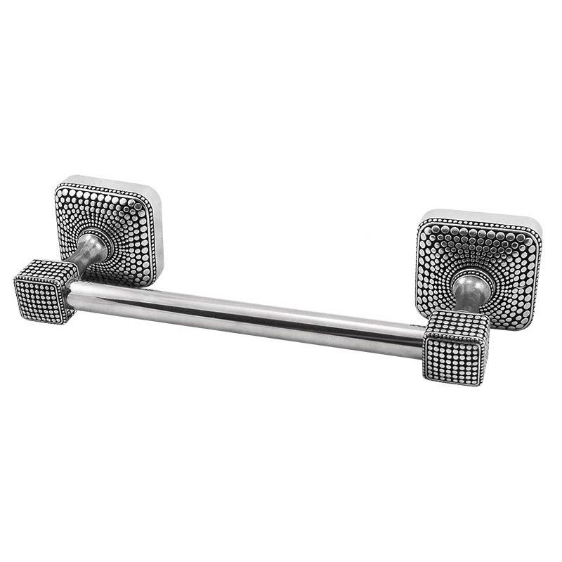 Tiziano Wall Mounted Towel Bar, 3.75" x 20.5", Vintage Pewter
