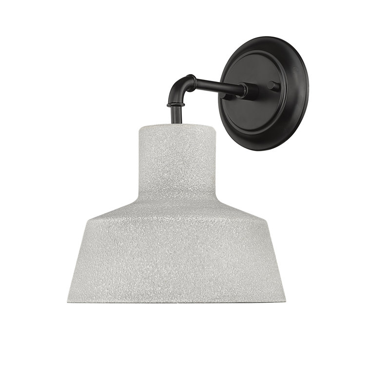 Jakalia 1 Light Outdoor Wall Sconce, 11.5" H x 9" W x 10.5" D