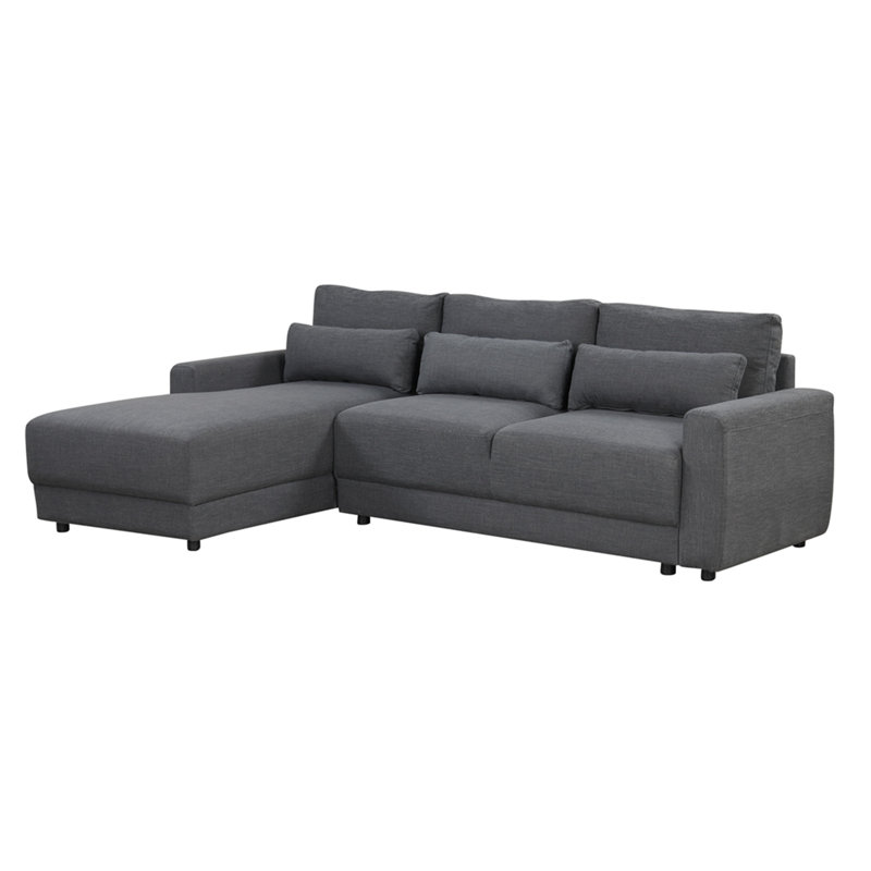 Dubbo Upholstered 92.9'' Sofa, Gray Linen
