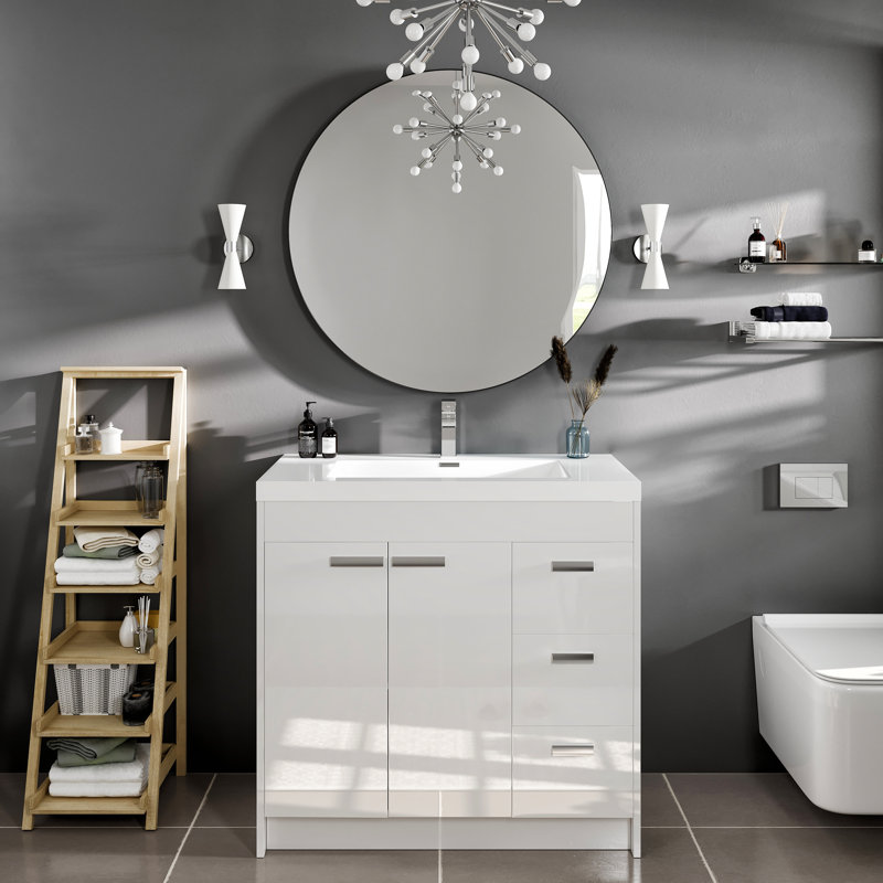  Round 32" X 32" Circle/Round Frameless Mirror