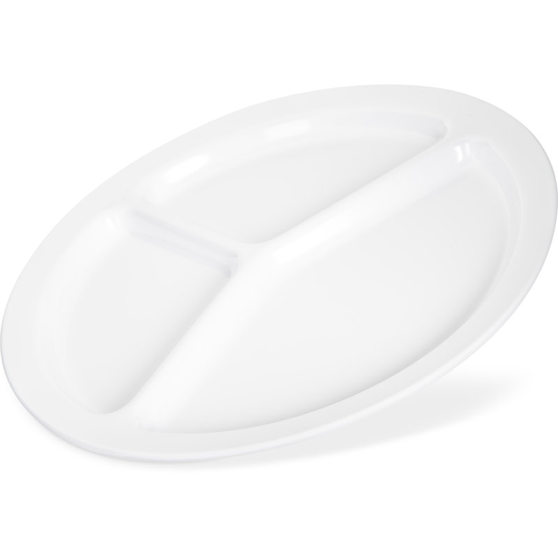 Beurrier en mélamine Kingline ™, Blanc