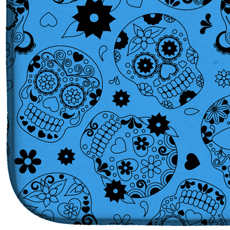 Jour du tapis de séchage mort, Bleu