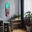Peinture décorative en verre trempé