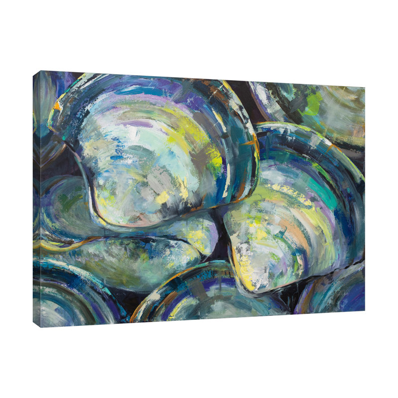 Variété par Jeanette Vertentes - peinture sur toile tendue, H 36 po x l 48 po x P 1,5 po