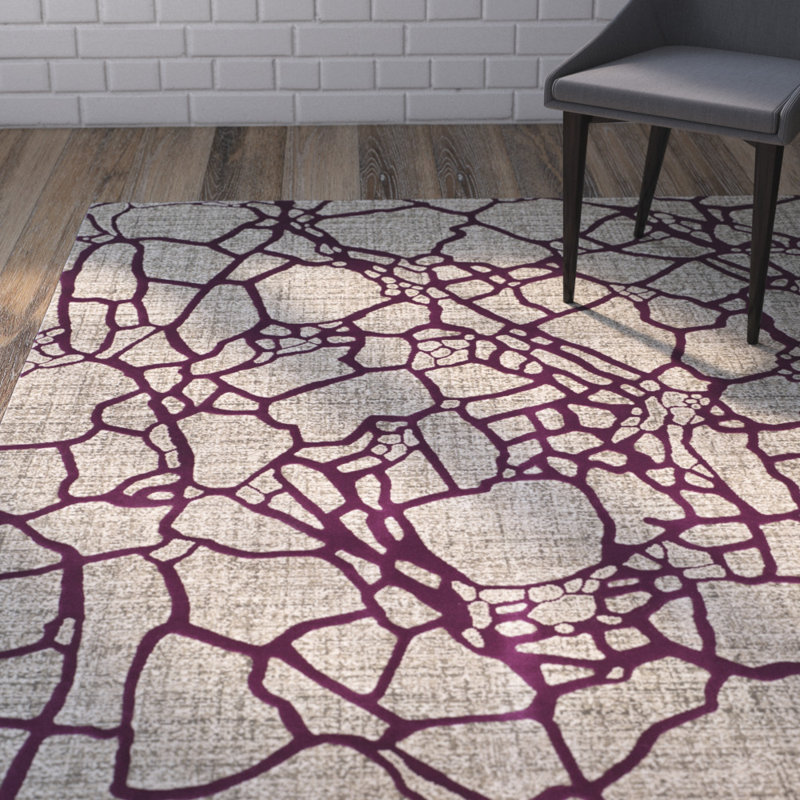 Tapis géométrique Sevastopol Porcello, Rectangle 4 pi 1 po x 6 pi
