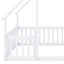 House-Shaped Floor Bed With Fence-666340116