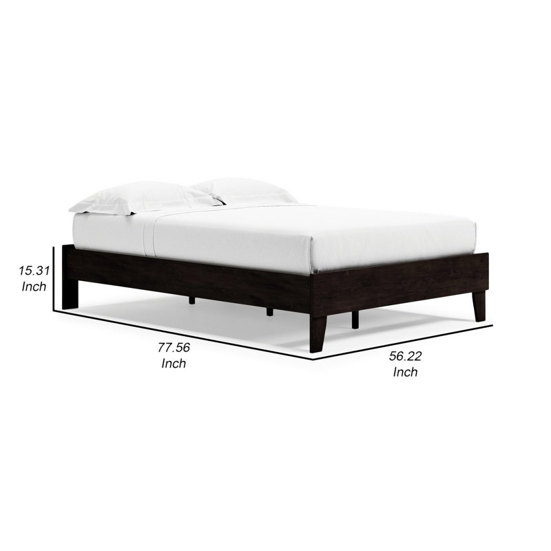 Folco Asher Full Sized Platform Bed