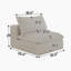 1 siège central + 1 repose-pieds-BLANC-1327891052