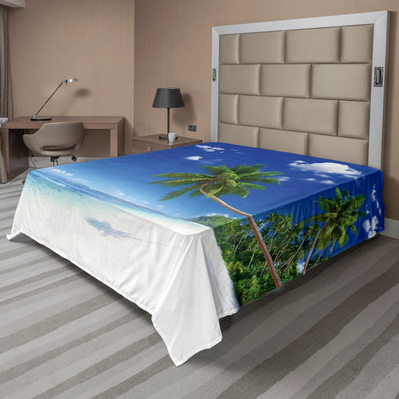 Drap plat Ambesonne, Très grand californien