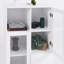 Armoire polyvalente en MDF de rangement au design moderne et élégant pour la chambre à coucher et le salon