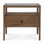 Spindle 1 - Drawer Solid Wood Nightstand