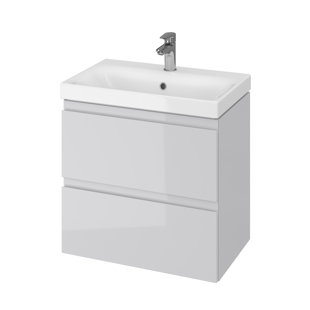 Moduo 59.5cm Single Bathroom Vanity Base Only