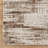 Haven Brown & Beige Abstract Shag Modern Rug-1561502231-1561502235