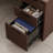 66" L-Shaped Executive Desk With Lockable File Cabinet-754092673