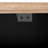51" Fluted Kitchen Island with Drop Leaf, Internal Storage Rack & Waveform Fluted Panel